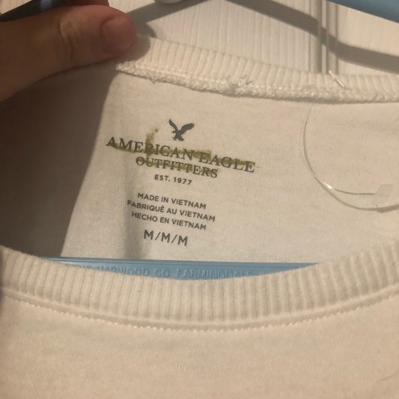 American Eagle cropped oversized tshirt - Picture 2 of 2